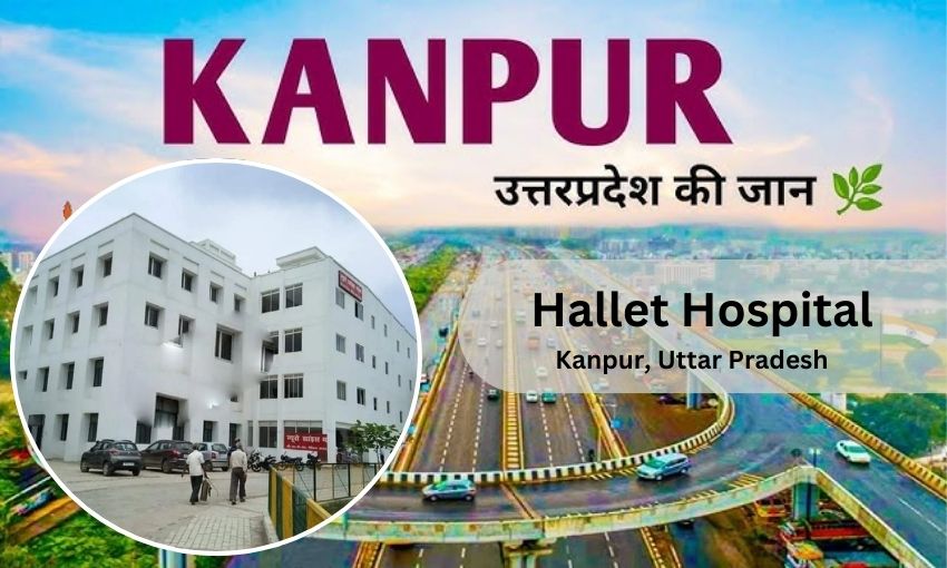 Hallet Hospital in Kanpur