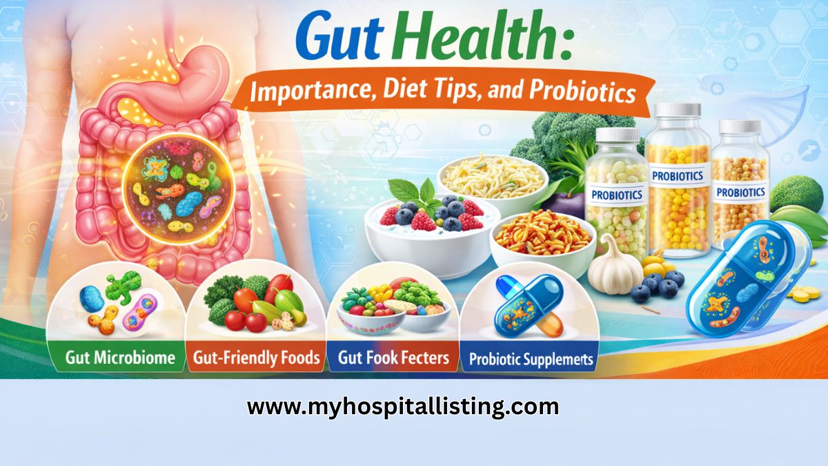 Gut Health: Importance, Diet Tips, and Probiotics