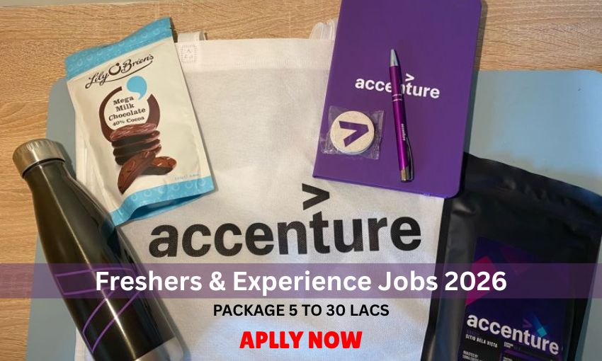 Accenture Fresher & Experience Jobs 2026 | Package 5-30 Lacs