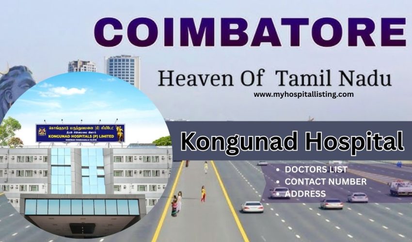 Kongunadu Hospital in Coimbatore | Doctors, Contact, Fees