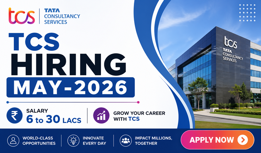 tcs hiring in May-2026 tcs hiring freshers tcs hiring for freshers tcs hiring 2026 tcs hiring process tcs hiring 2026 batch tcs jobs tcs jobs careers fresher tcs jobs tcs jobs for freshers tcs jobs vacancies tcs jobs in india tcs careers jobs